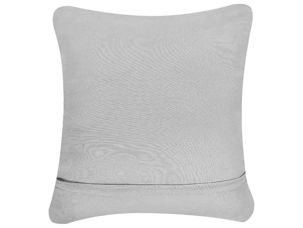 DEKOKISSEN Grau 40/45 cm Kizkalesi - Grau, Naturmaterialien (45/40cm) - Beliani