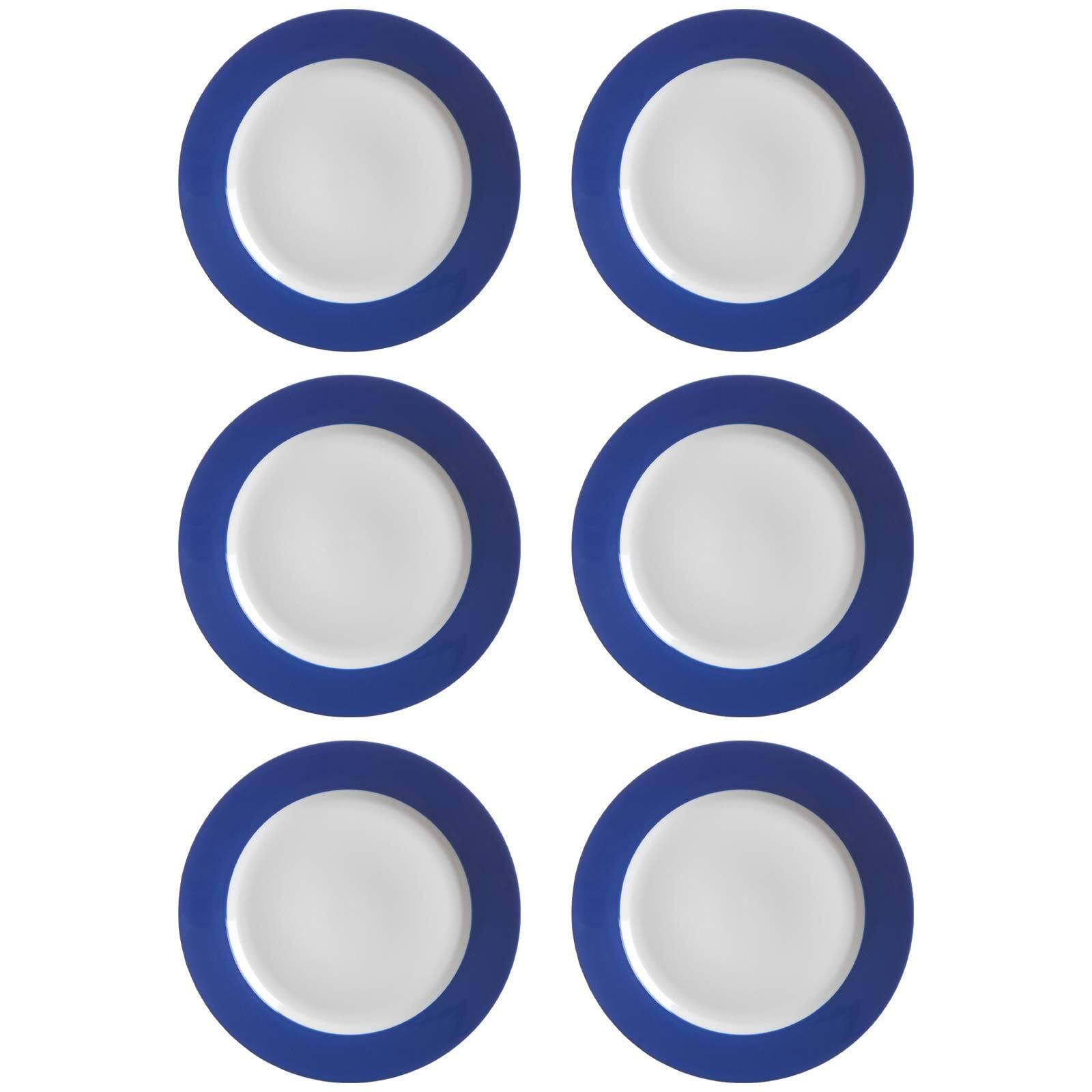 SPEISETELLER Doppio Indigo Blau ø 27 cm 6er Set - Blau, Keramik (27cm) - Ritzenhoff Breker