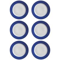 SPEISETELLER Doppio Indigo Blau ø 27 cm 6er Set - Blau, Keramik (27cm) - Ritzenhoff Breker
