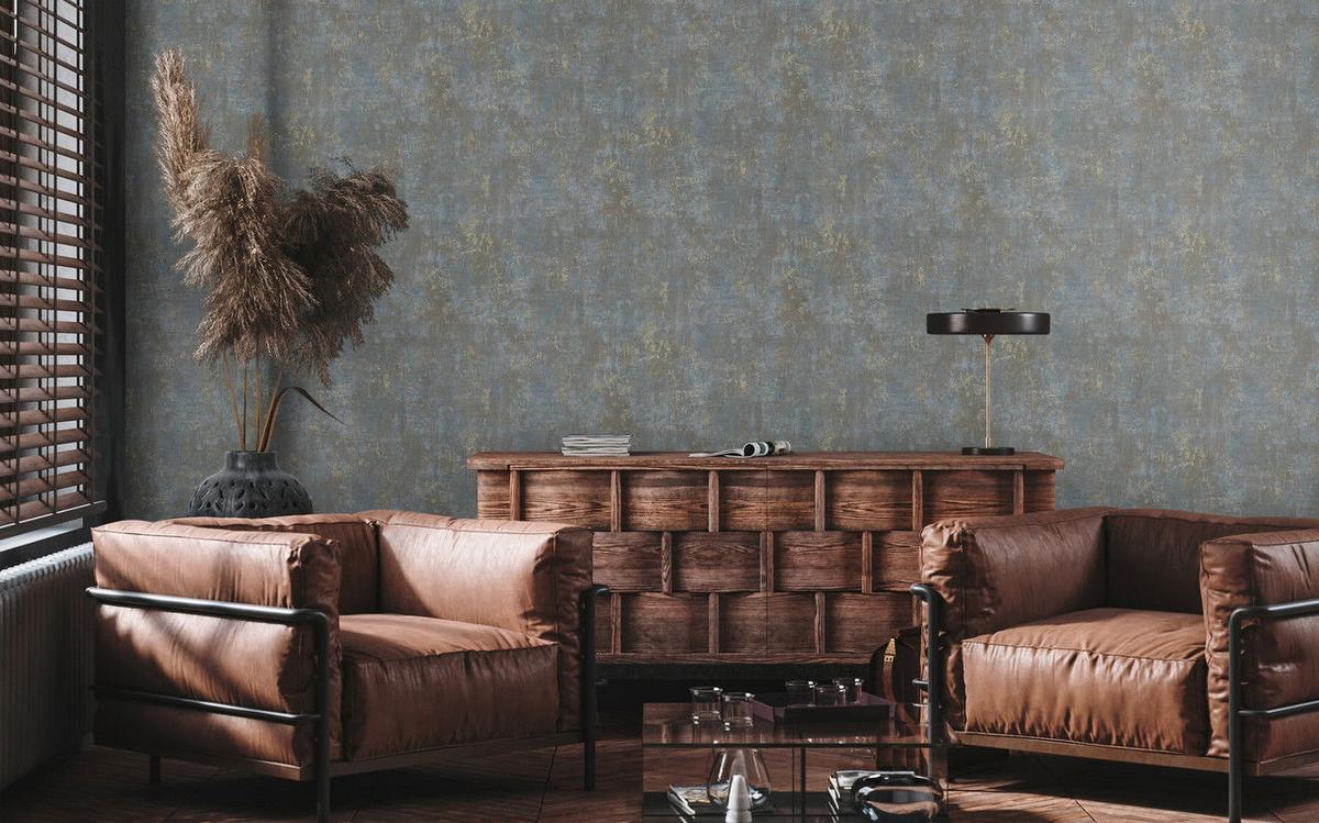 VLIESTAPETE Braun 53/1005 cm - Braun, Textil (53/1cm) - KUNSTLOFT