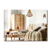 SPIEGEL Rechteckig 70x50 cm - Transparent, Glas (70/50/0.4cm) - Wallfluent