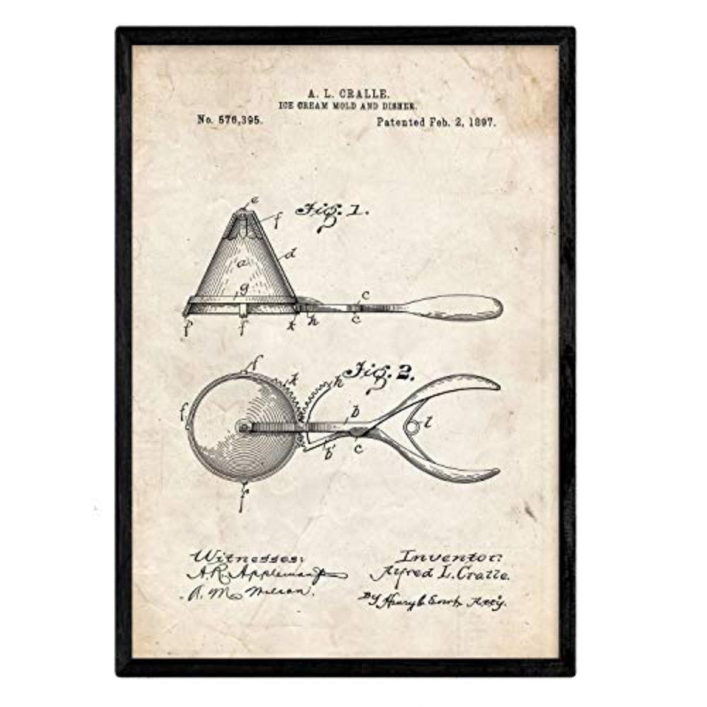 POSTER Scoop Patent A3 Rahmenlos - Klar, Papier (29.7/5/42cm) - Nacnic
