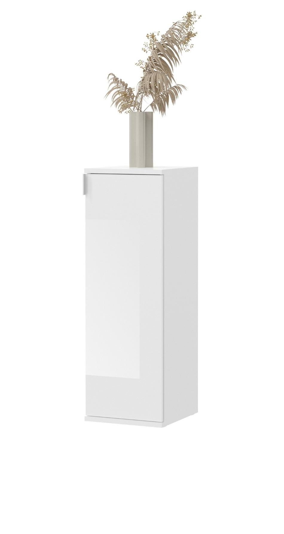 Inn.Furn KOMMODE weiß Hochglanz 30 cm, Flurkommode Türanschlag wechselbar, Mehrzweckschrank online kaufen ➤ mömax