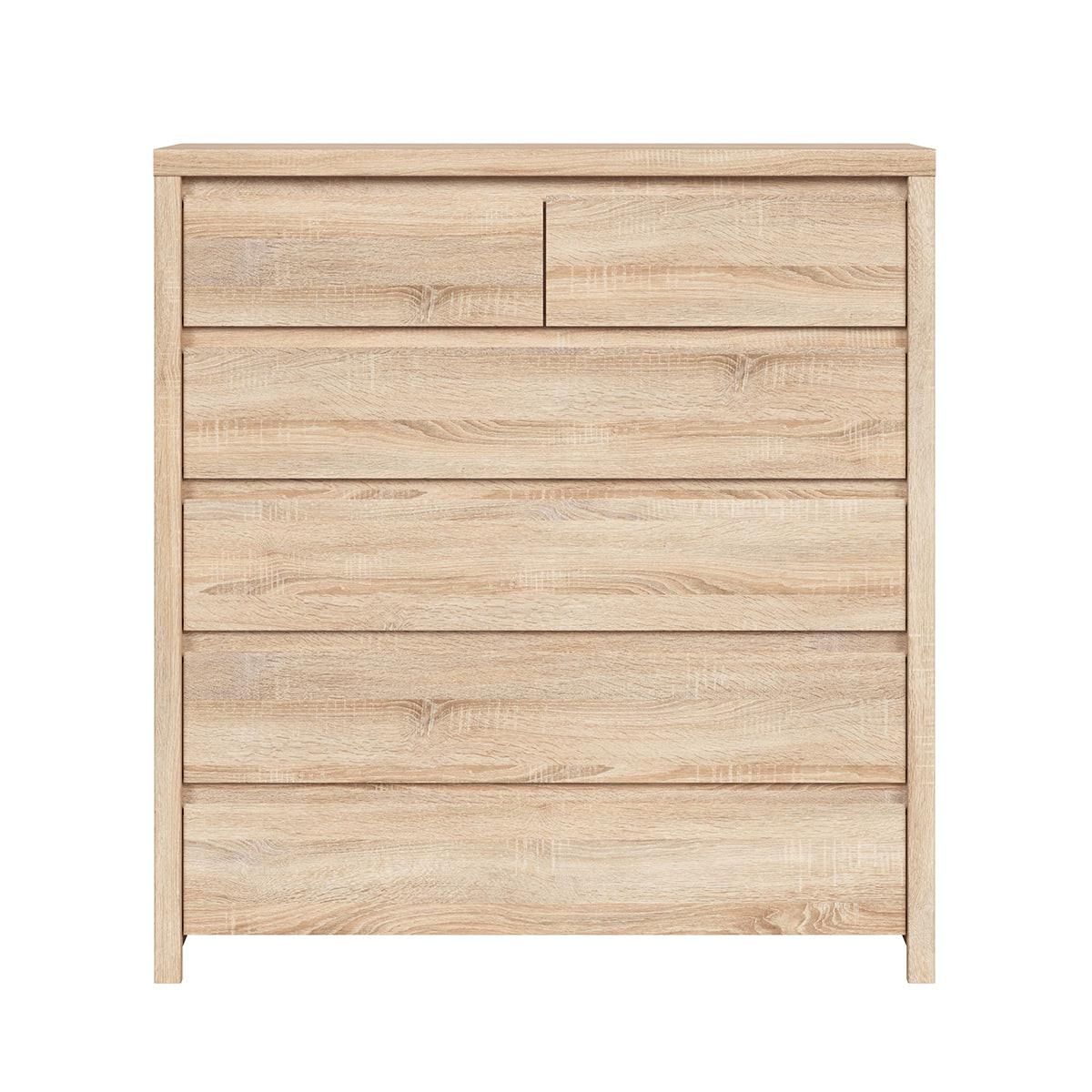 KOMMODE Soren Holz - Braun, Holzwerkstoff (104.5/112/40.5cm) - Petits-meubles