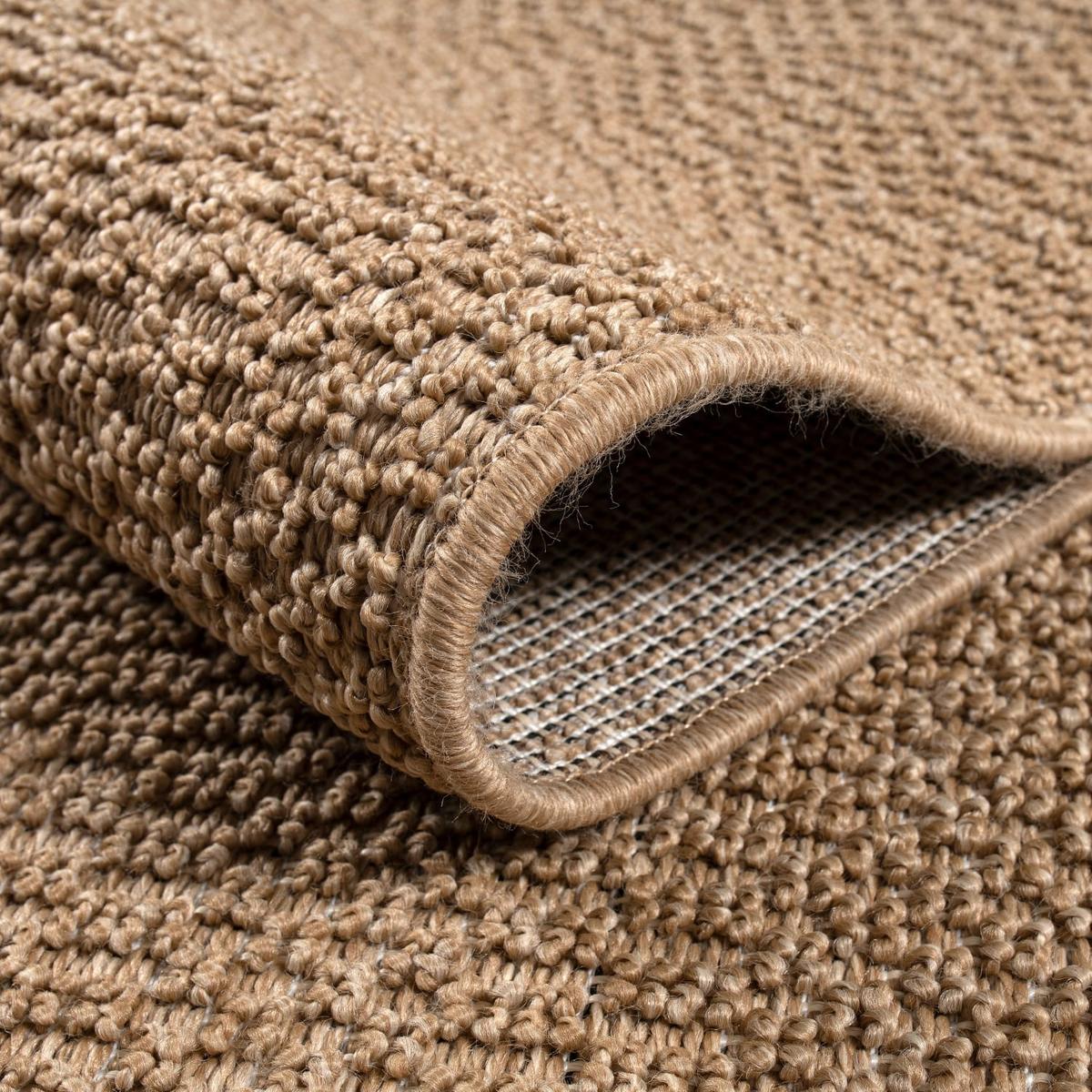 KURZFLORTEPPICH, einfarbig, aus Polypropylen, Beige, 160 x 220 cm - Beige, Textil (220/160cm) - KADIMA DESIGN