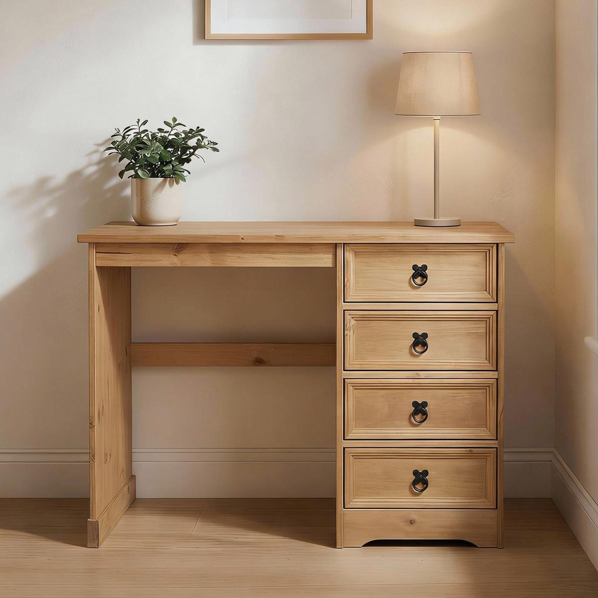 SCHREIBTISCH SALSA braun - Braun, Holz (104/47/78cm) - CARO-Möbel