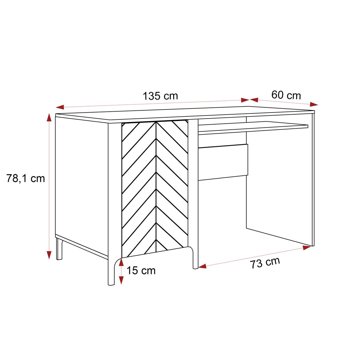 DREHTÜRENSCHRANK LORIEN 2-türig 90/40/197 cm Schwarz - Schwarz, Holzwerkstoff/Metall (90/197/40.6cm) - Idohome