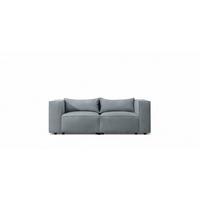 SOFA 2-sitzer Nevio - Blaugrau, Holzwerkstoff/Textil (210/71/105cm) - Fun Möbel