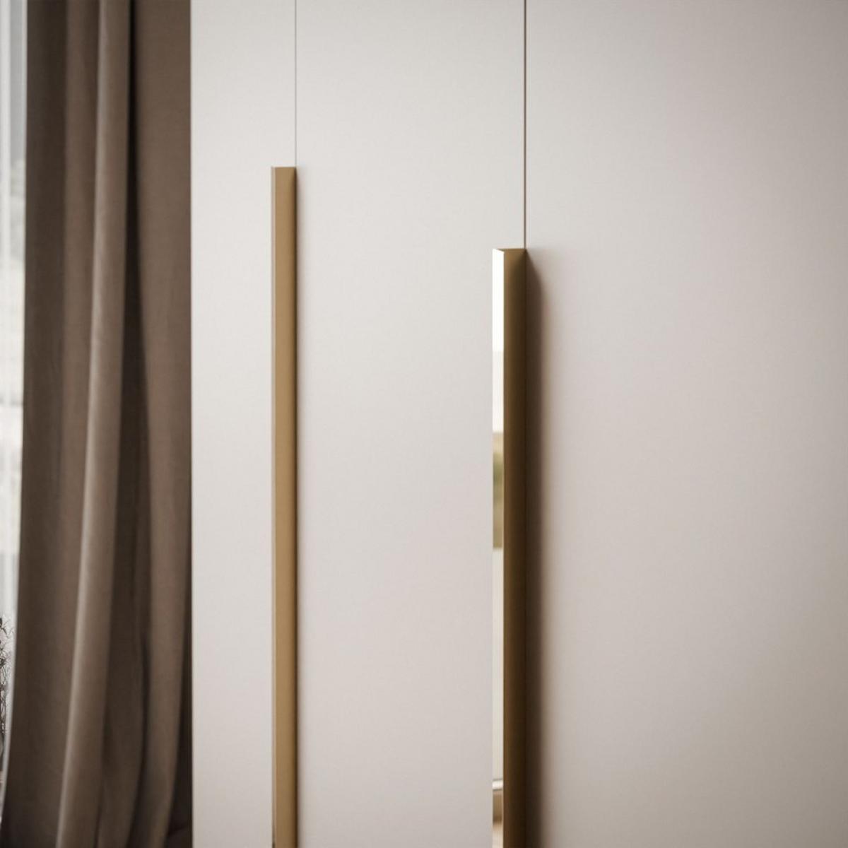 KLEIDERSCHRANK AUREL KASCHMIR 3D - Kaschmir, Holzwerkstoff (150/210/55cm) - Lookway