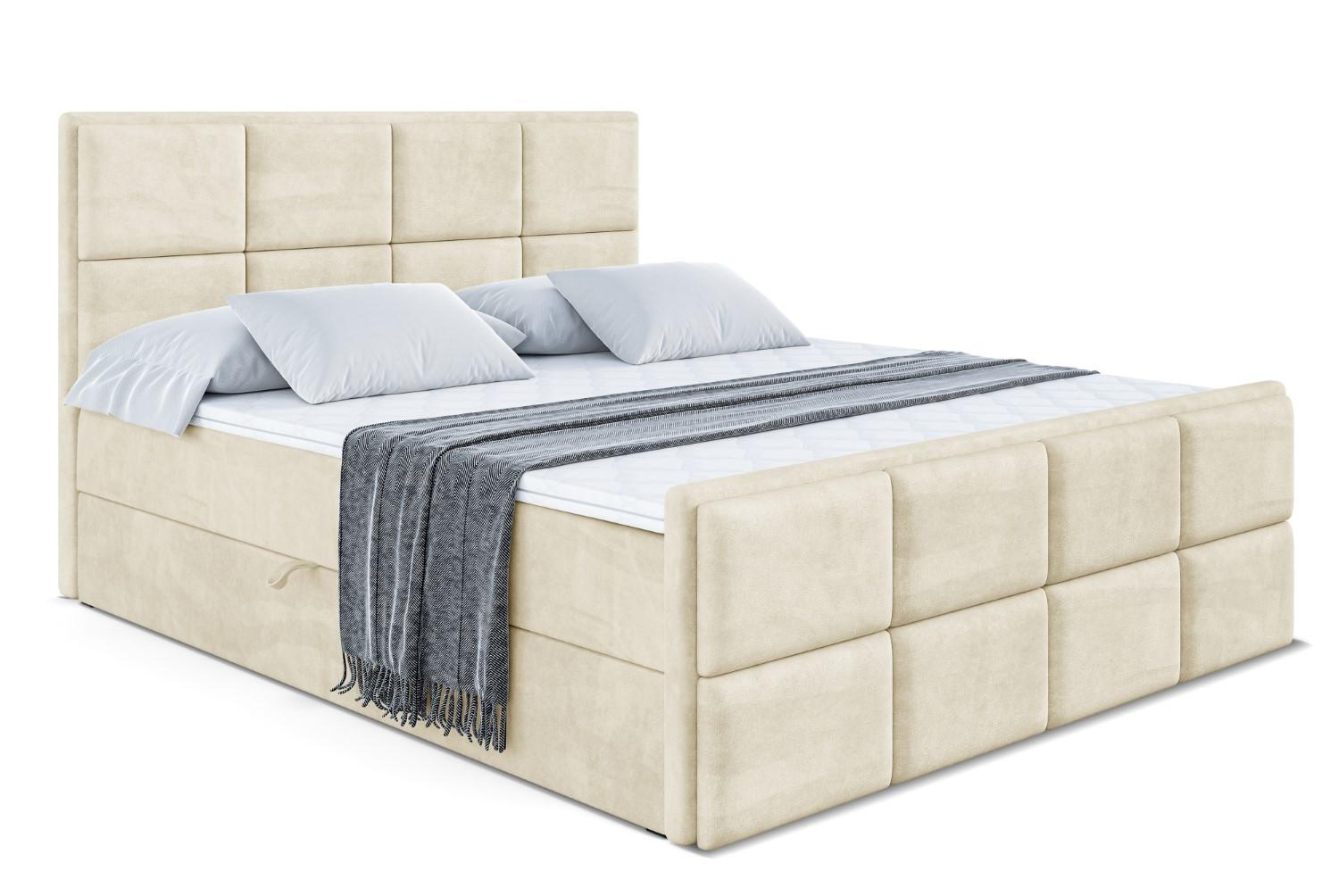 BOXBETT NOVA-Z - 120 x 200 - H3 - Beige - Beige, Holzwerkstoff (120/200cm) - ALTDECOR