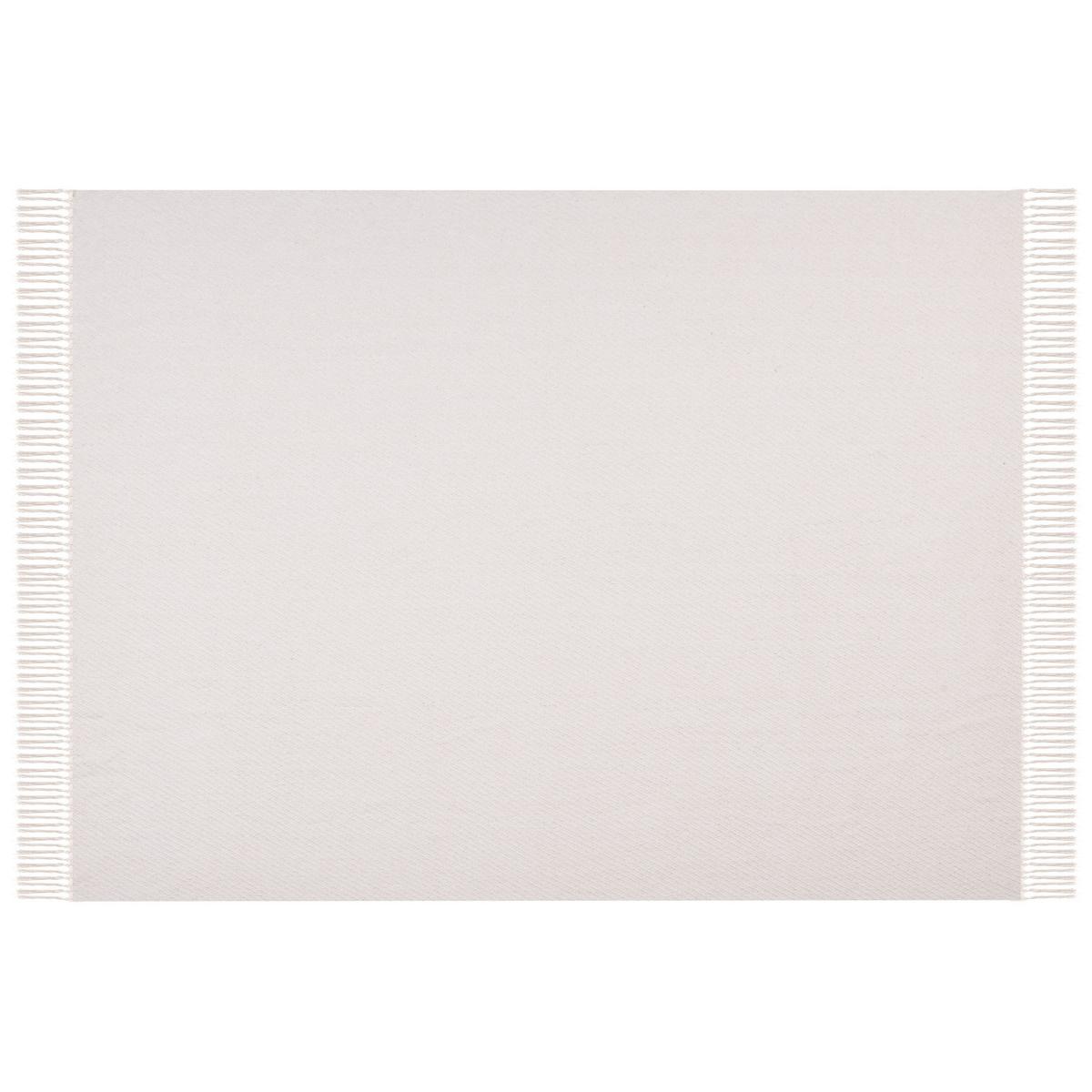 DECKE Beige Yarsa 125/150 cm - Beige, Naturmaterialien/Textil (125/150cm) - Beliani
