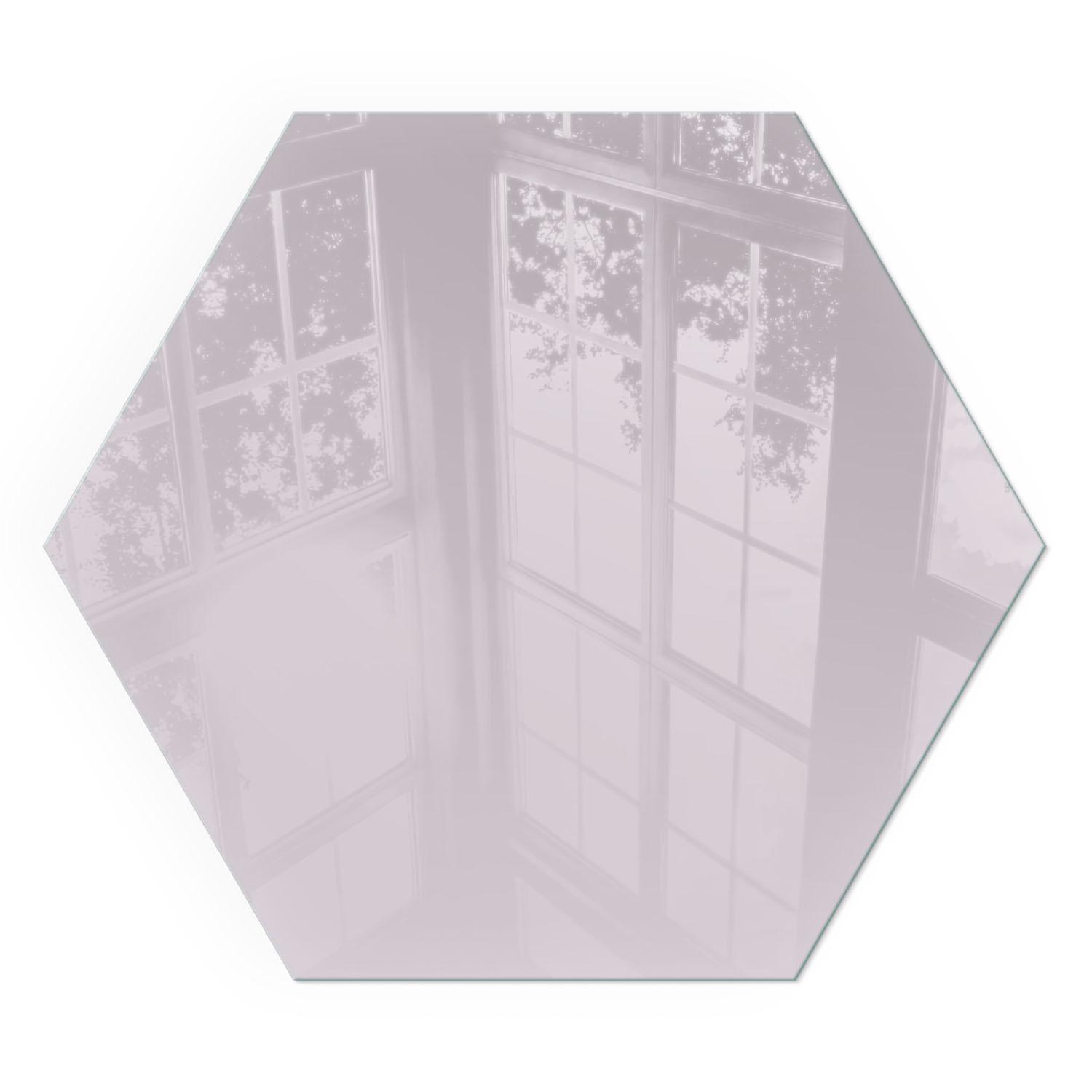 GLASPLATTE für Kamin h40 cm - Lila, Glas (40/40/0.4cm) - TULUP