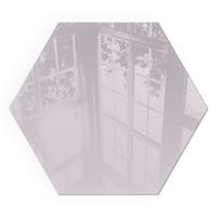 GLASPLATTE für Kamin h40 cm - Lila, Glas (40/40/0.4cm) - TULUP