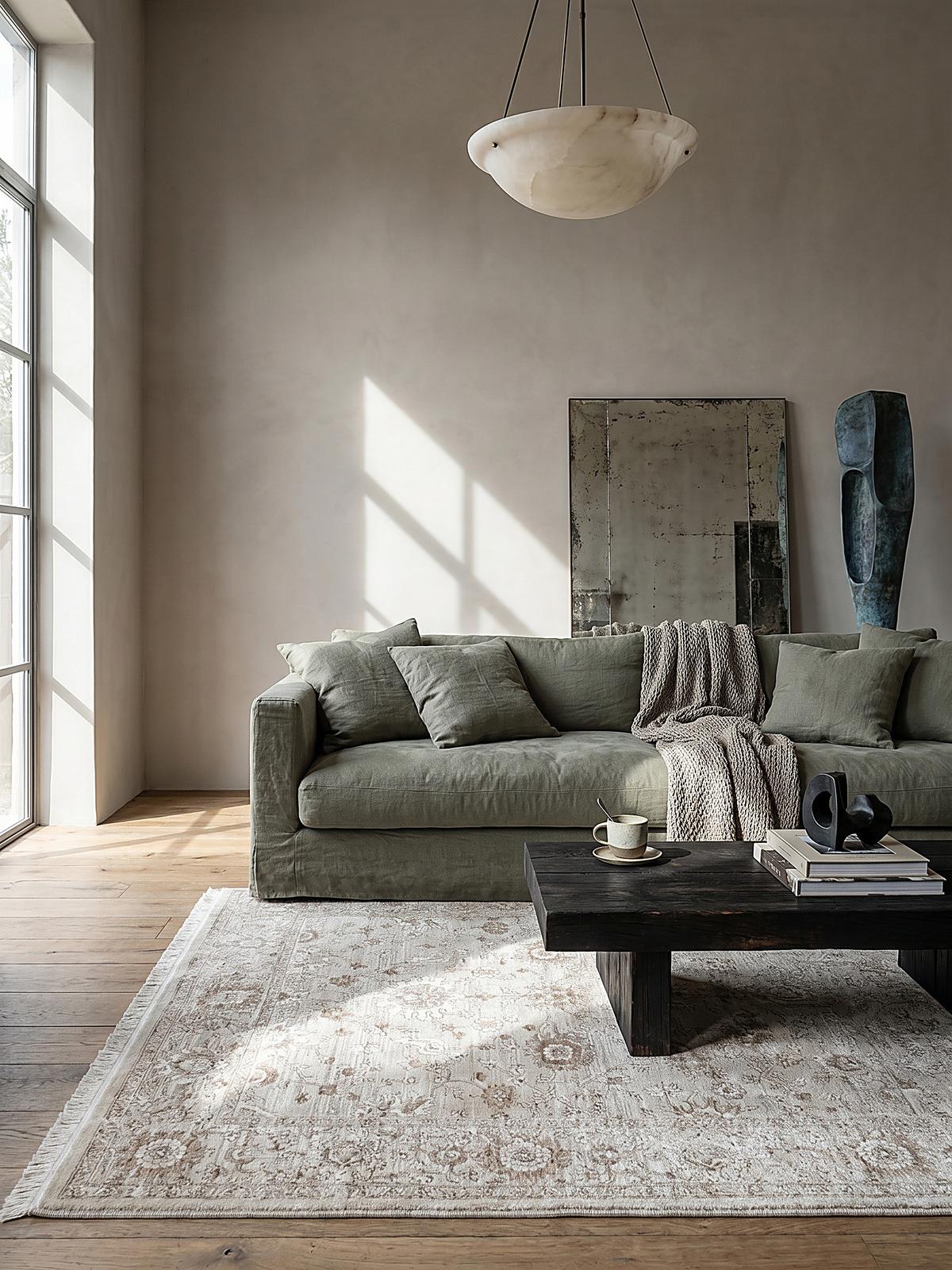 KURZFLORTEPPICH Orientalisch SCRIVIA Polypropylen Beige 200 x 290 cm - Beige, Textil (200/290cm) - KADIMA DESIGN