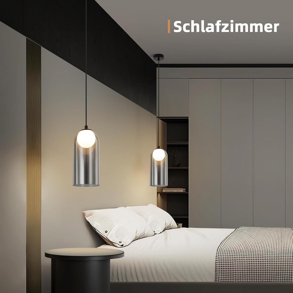 HÄNGELEUCHTE Nolag 10/10/145.5 cm - Schwarz, Metall (145.5/10/10cm) - ZMH