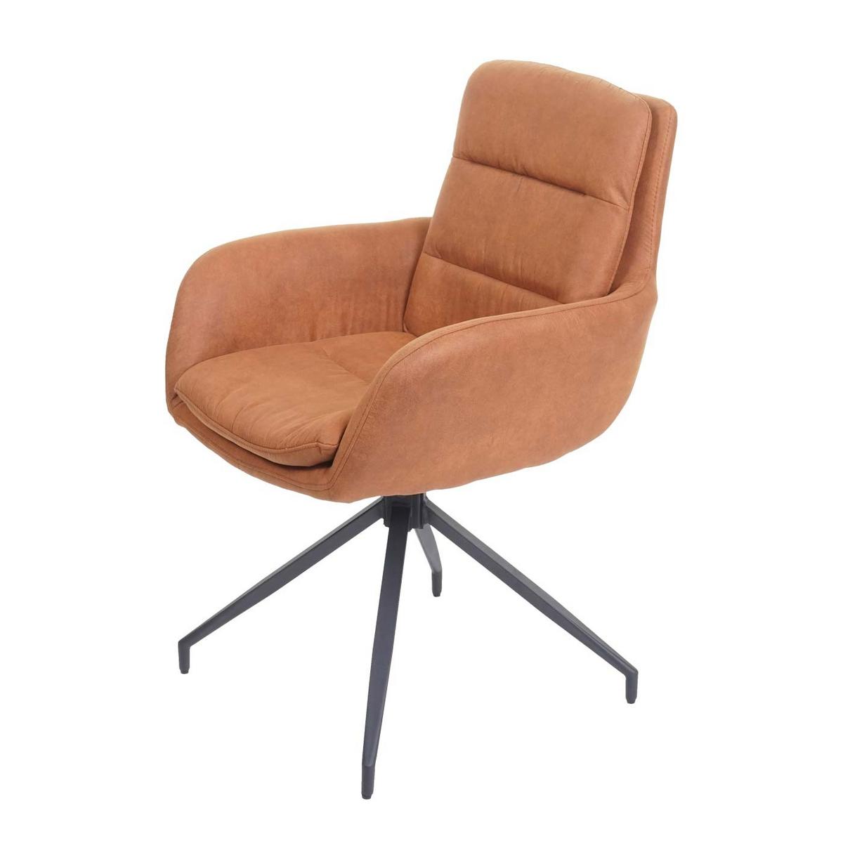 ESSZIMMERSTUHL Braun - Braun, Textil (60/89/54cm) - MCW