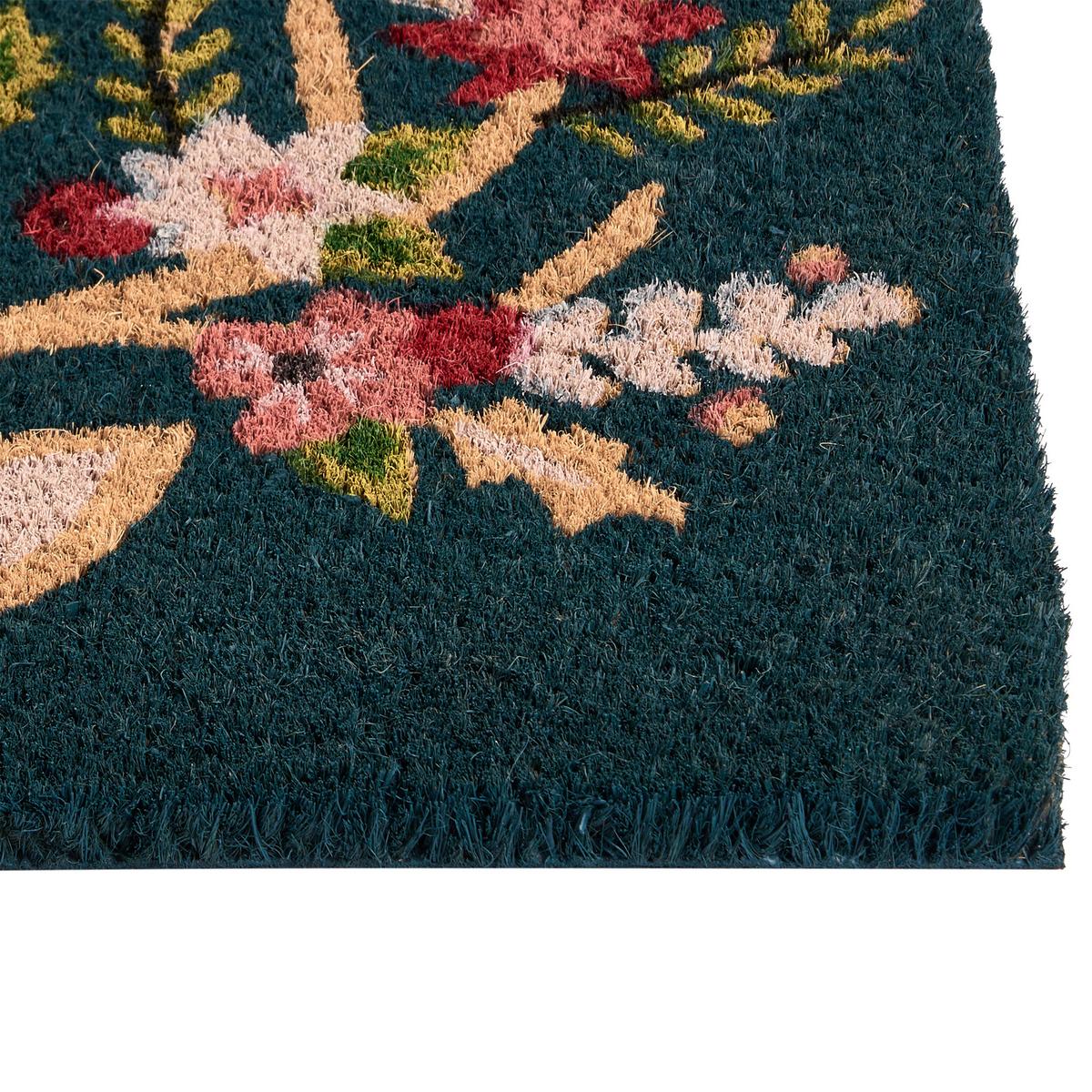 FUSSMATTE Bunt 40/60 cm Kokosfasern Sagay - Multicolor, Textil (40/60cm) - Beliani