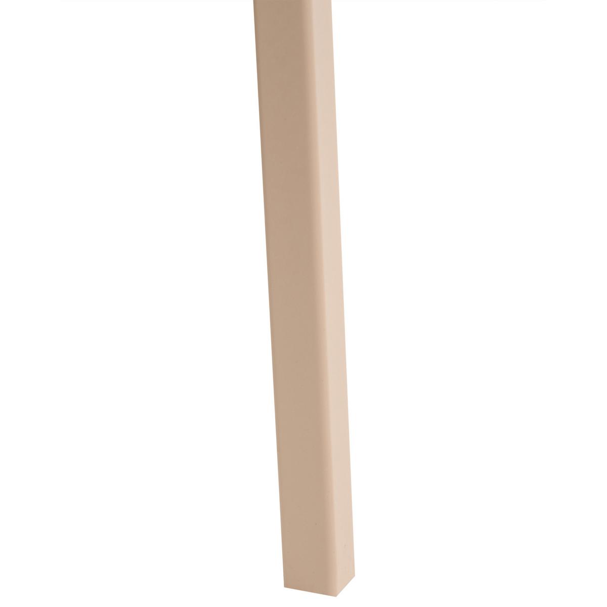 ESSZIMMERSTUHL 2er-Set Hellbeige Walden - Beige, Holzwerkstoff (48/79/52cm) - Beliani