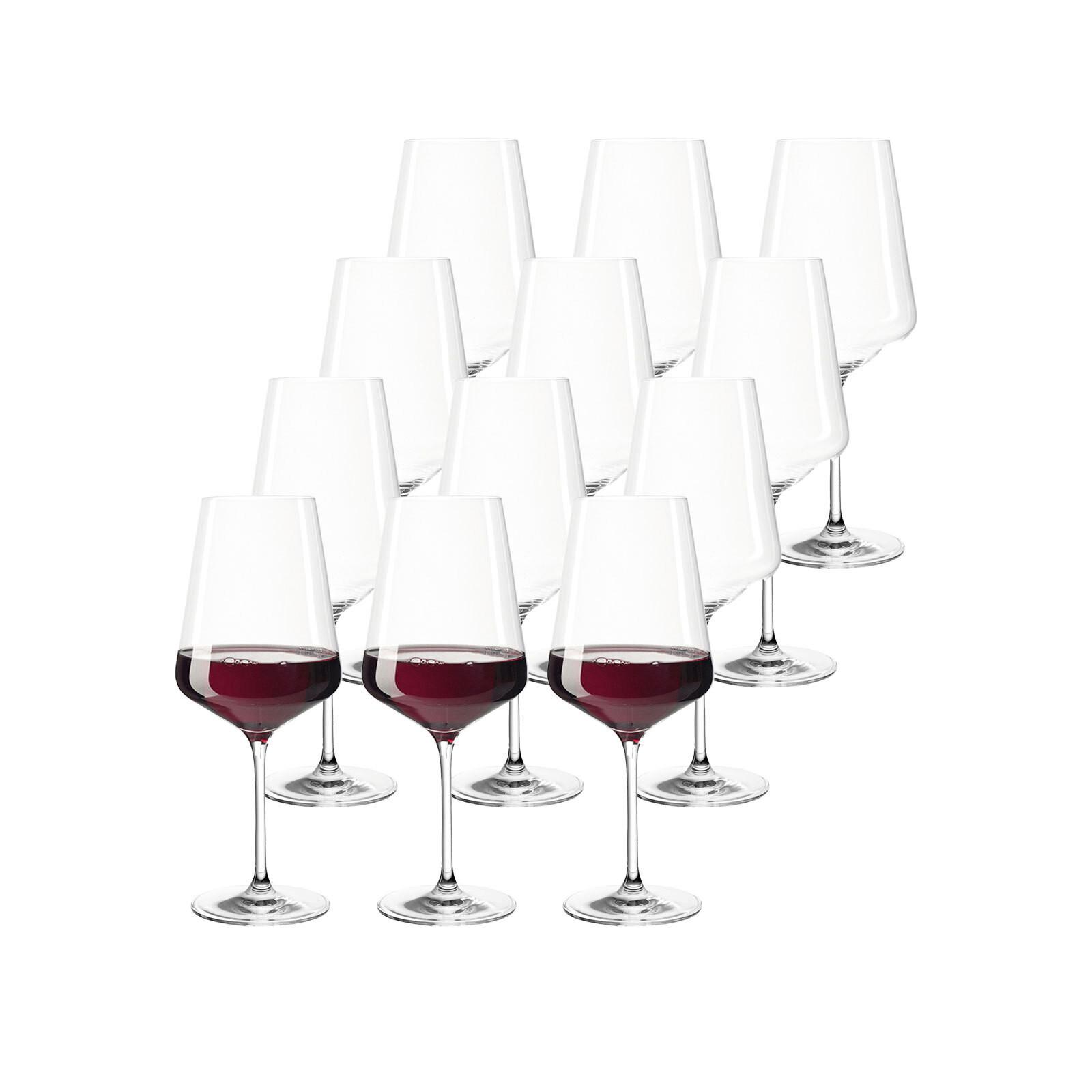 ROTWEINGLÄSER Puccini transparent 750 ml 12er Set - Transparent, Glas (0.75L) - Leonardo Living