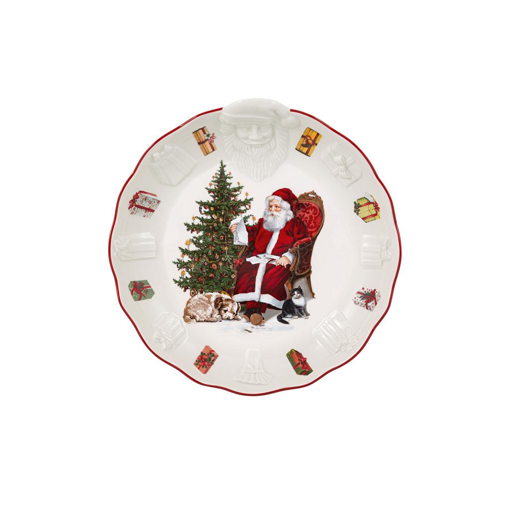 SCHALE MIT SANTA RELIEF Toy's Fantasy bunt ø 24,5 cm - Multicolor, Keramik (24.5cm) - Villeroy & Boch