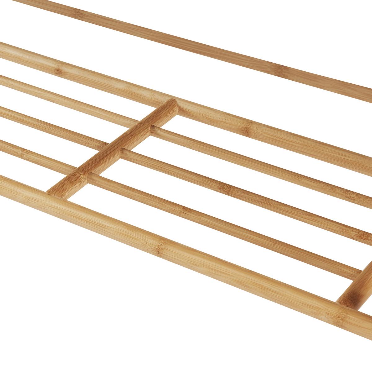 SCHUHBANK Römnitz - Grau, Holz/Textil (90/45/30cm) - [en.casa]