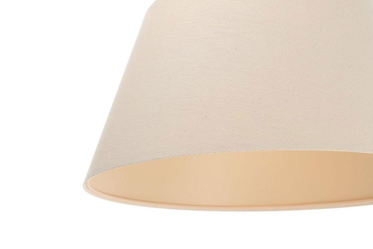 HÄNGELEUCHTE Beige 50/25 cm - Beige, Kunststoff (50/1/25cm) - ONZENO