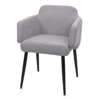 ESSZIMMERSTUHL Grau - Grau, Textil (57/77/56cm) - MCW