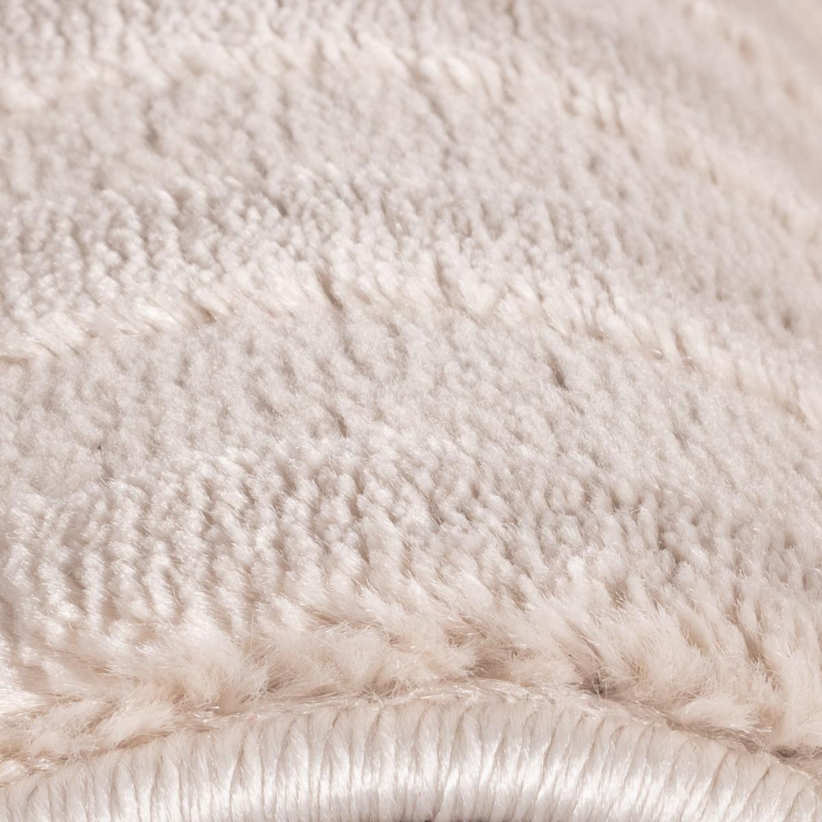 TEPPICH Kurzflor ILLER in Beige, mit 3D-Design, aus Jute, Florhöhe 12 mm, 120 x 170 cm - Beige, Textil (120/170cm) - KADIMA DESIGN