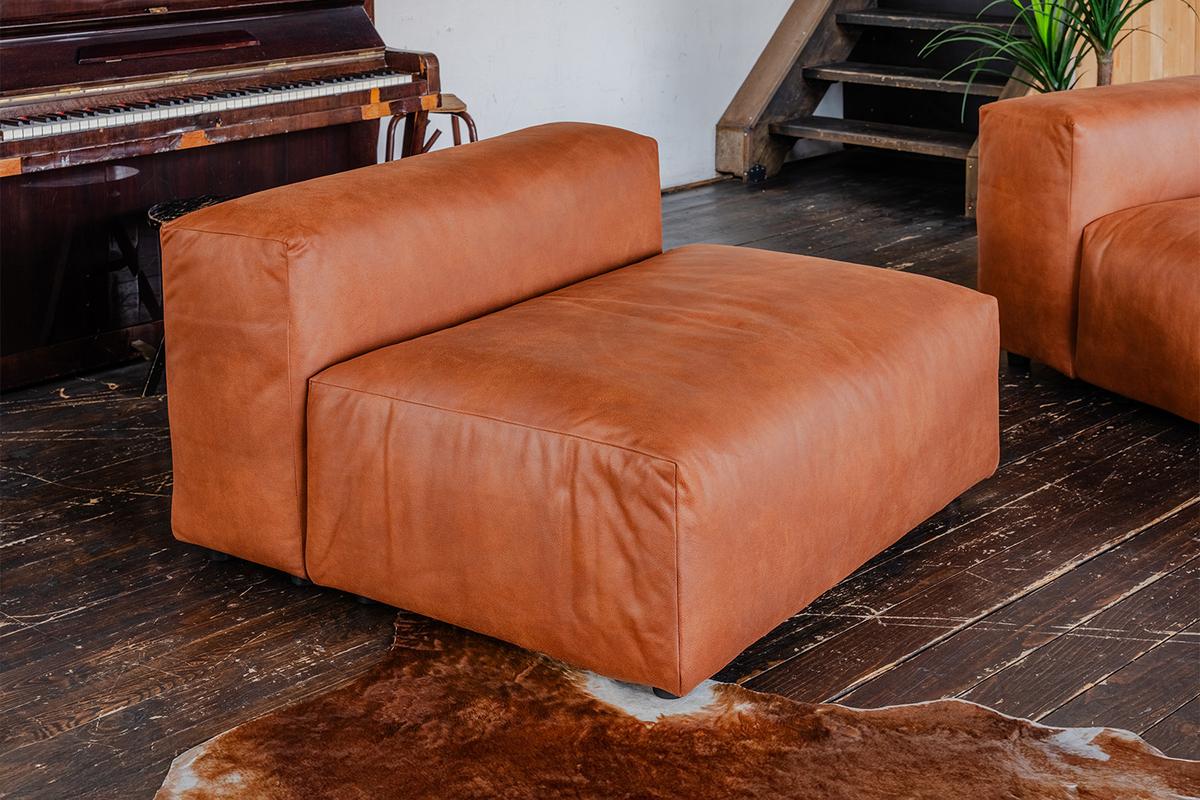 SESSEL MIA Braun Lederfaserstoff - Schwarz/Braun, Leder/Kunststoff (120/72/120cm) - KAWOLA