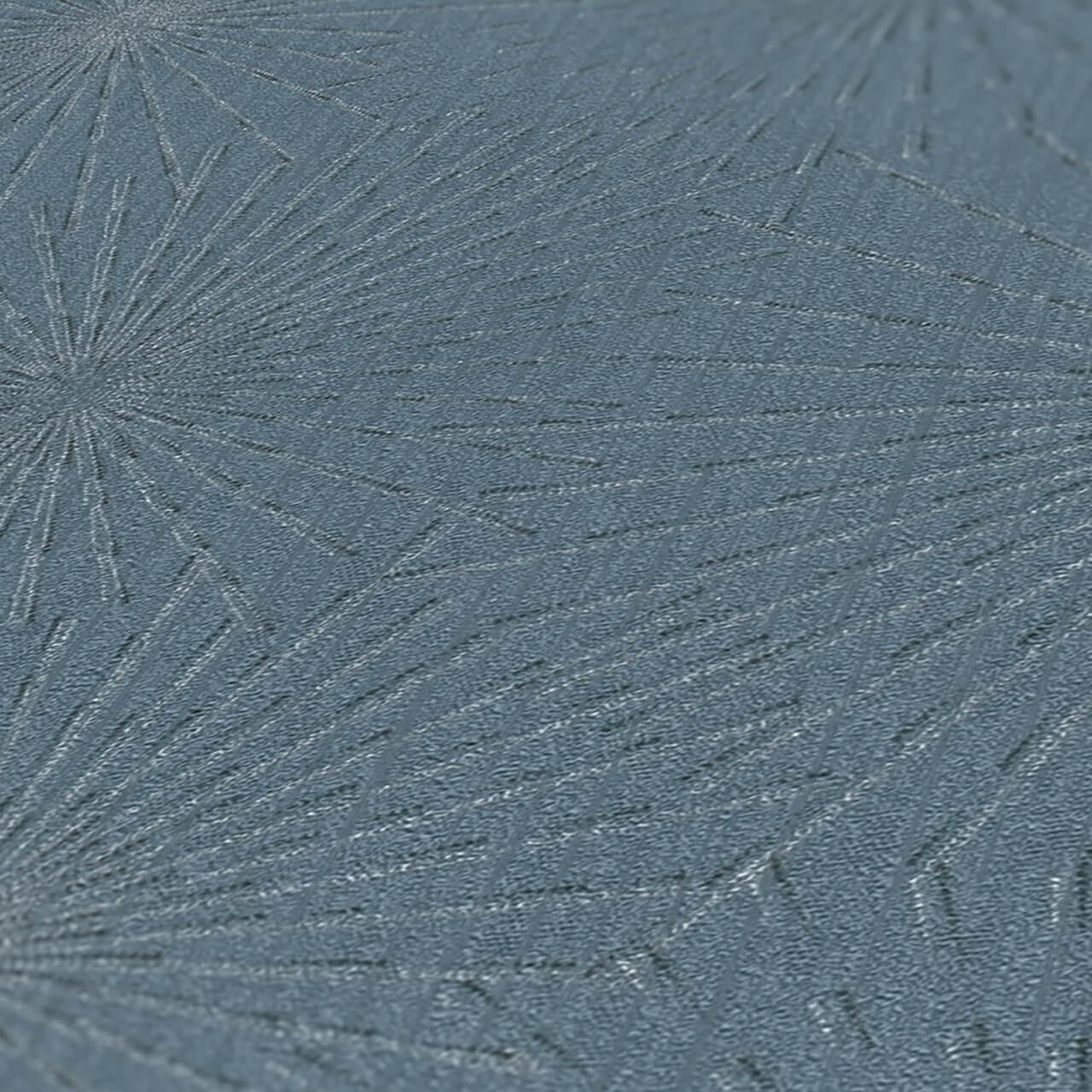 VLIESTAPETE Blau 53/1005 cm - Blau, Textil (53/1cm) - KUNSTLOFT