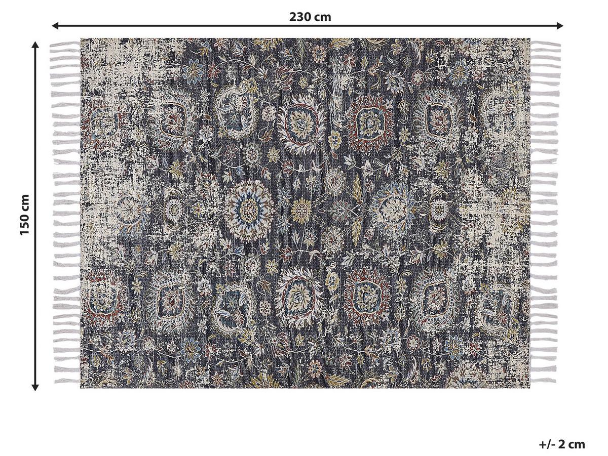VINTAGE-TEPPICH Armutalan 230/150 cm - Multicolor, Kunststoff (150/230cm) - Beliani