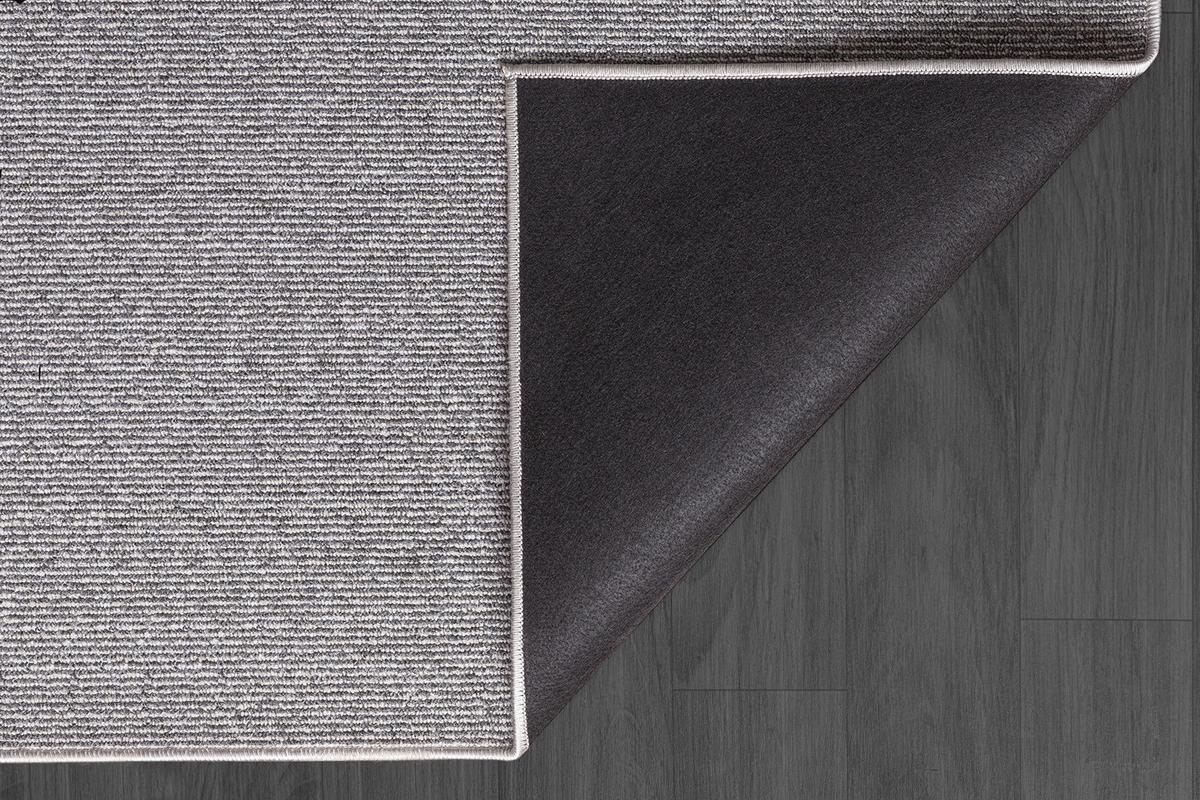 TEPPICH Niederflor Uni COLFOSCO Polypropylen Beige 133 x 133 cm - Grau, Textil (133/170cm) - KADIMA DESIGN