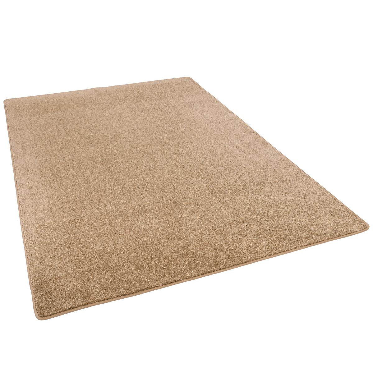 HOCHFLOR VELOURS TEPPICH LUNA - Cognac, Textil (160/200cm) - Snapstyle