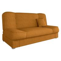 SCHLAFSOFA Gabi - Gelb/Silberfarben, Holz/Kunststoff (175/80/80cm) - MIRJAN24