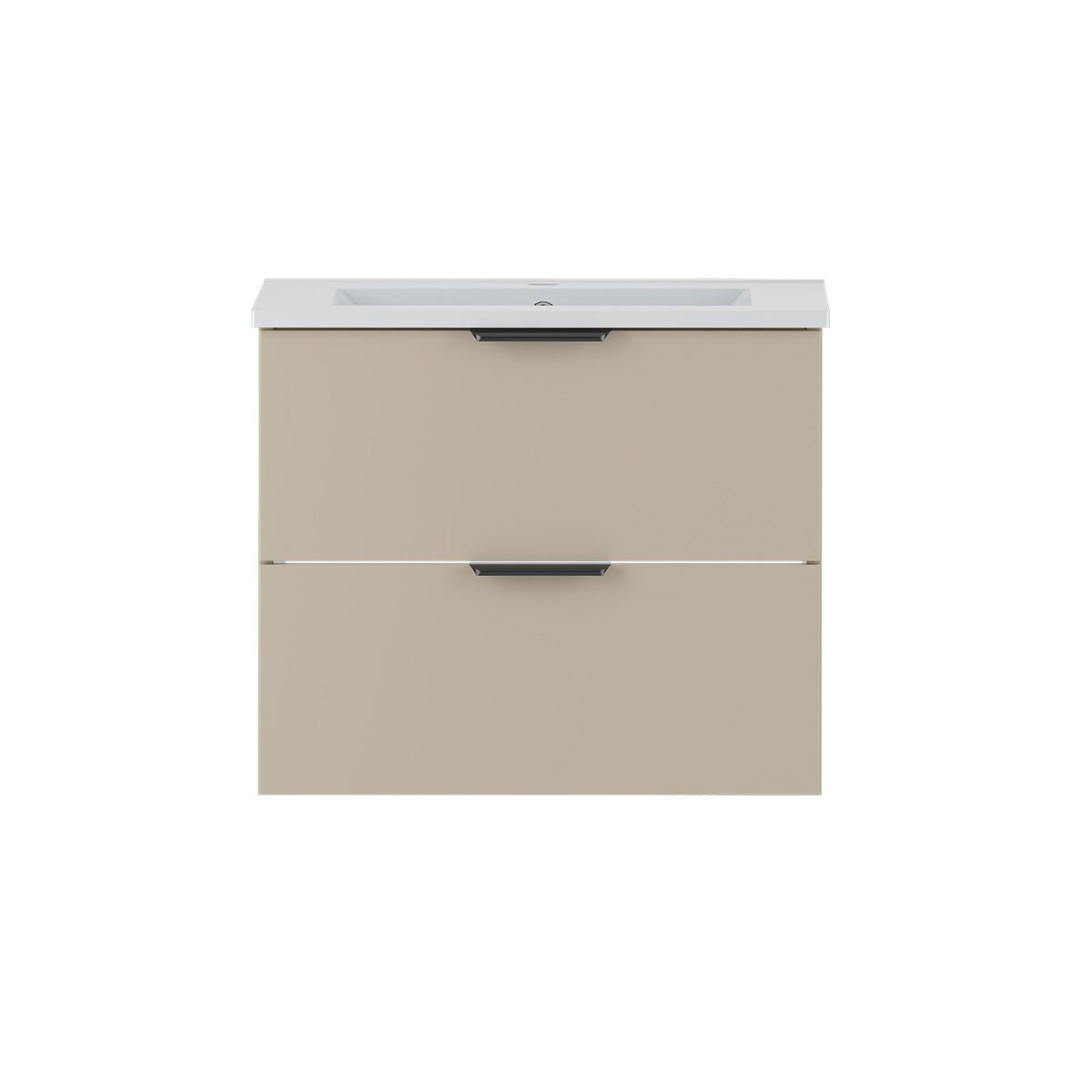 WASCHTISCH 60cm Astrid Kaschmir - Beige, Holzwerkstoff (60/50/45.8cm) - Petits-meubles