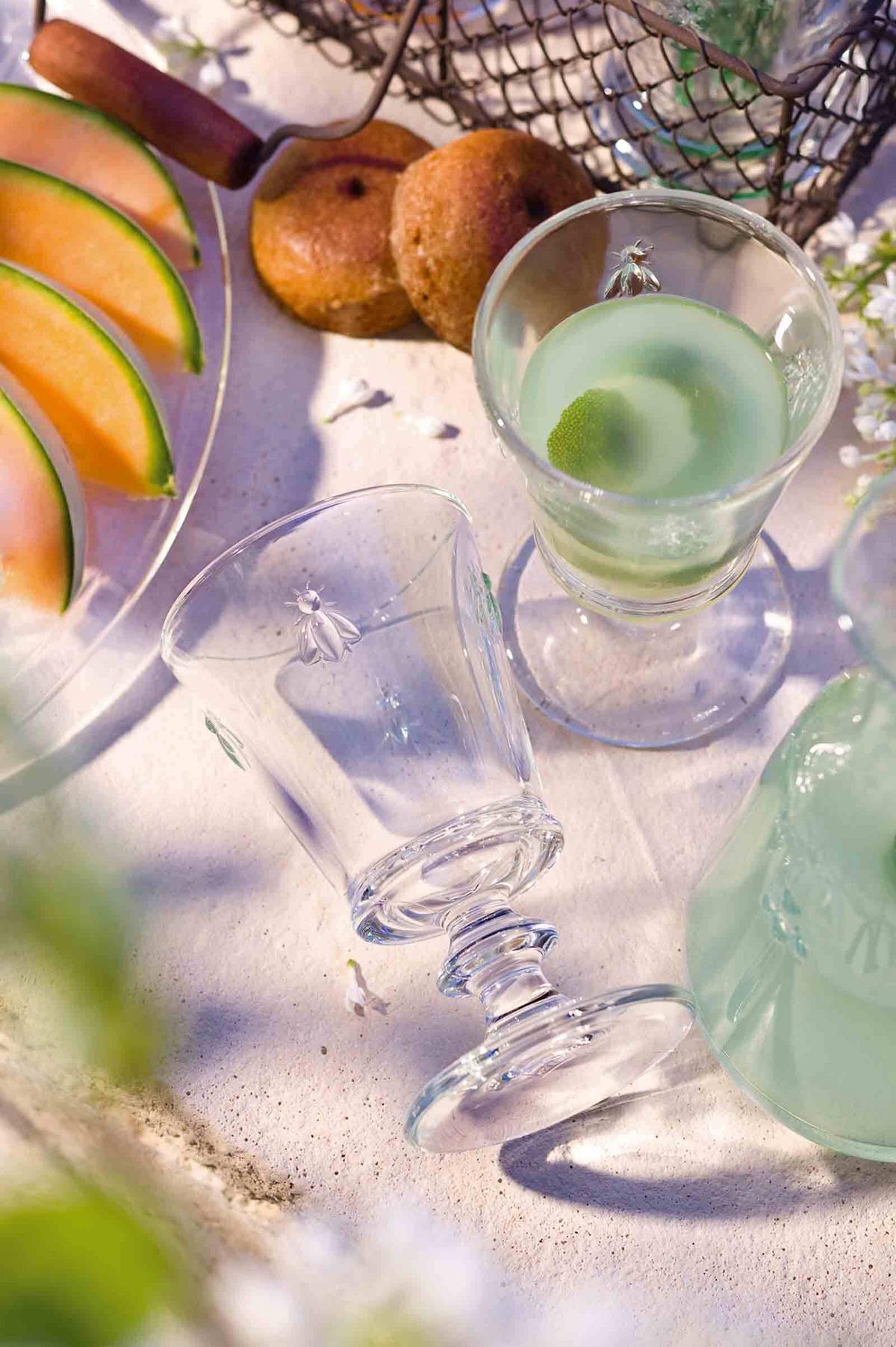 WEINGLÄSER Biene Abeille transparent 240 ml 6er Set - Transparent, Glas (0.24L) - La Rochère