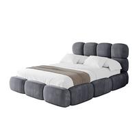 POLSTERBETT mit Bettkasten und Lattenrost, Bett mit Matratze H3/H4 - NOMA 180x200 Dunkelgrau - Dunkelgrau, Holzwerkstoff/Textil (180/200cm) - ALTDECOR