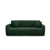 SOFA Dora 3 Sitzplätze Tannengrün - Grün, Holz (233/92/110cm) - Petits-meubles