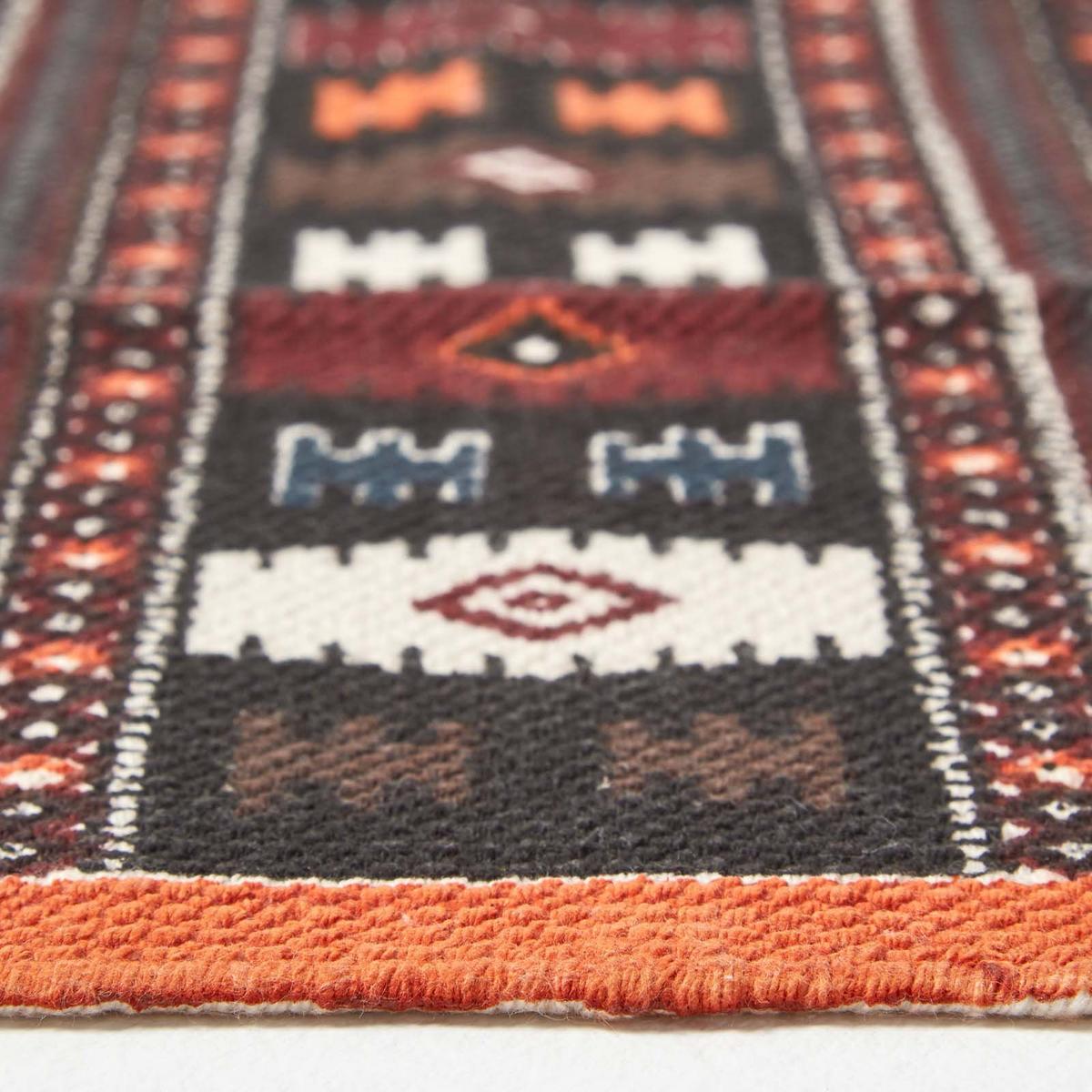 FLACHWEBETEPPICH Kelim-Muster 70/120 cm - Multicolor, Textil (70/120cm) - Homescapes