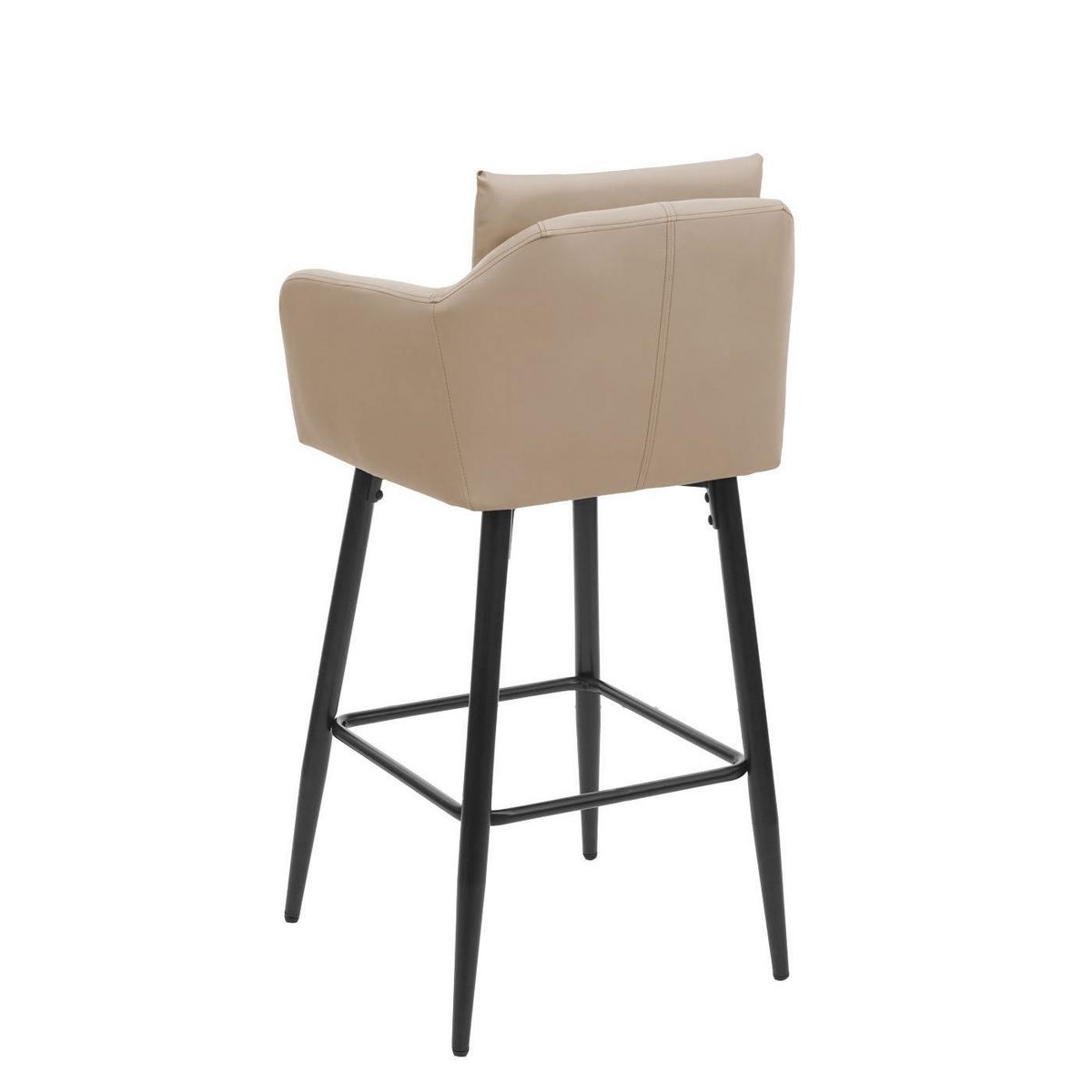 BARHOCKER Beige - Beige, Textil (54/105/53cm) - MCW