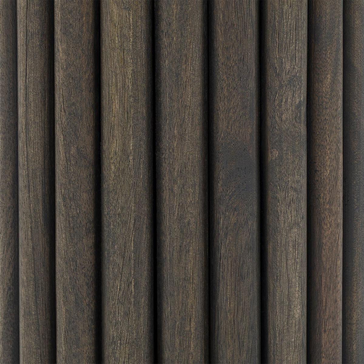 BEISTELLTISCH BEJA braun/weiß - Braun/Weiß, Holz/Naturmaterialen (38/38/53cm) - IDIMEX