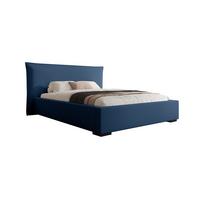 POLSTERBETT Amada Komplettset In Pop - Blau, Holzwerkstoff/Textil (140/200cm) - Fun Möbel