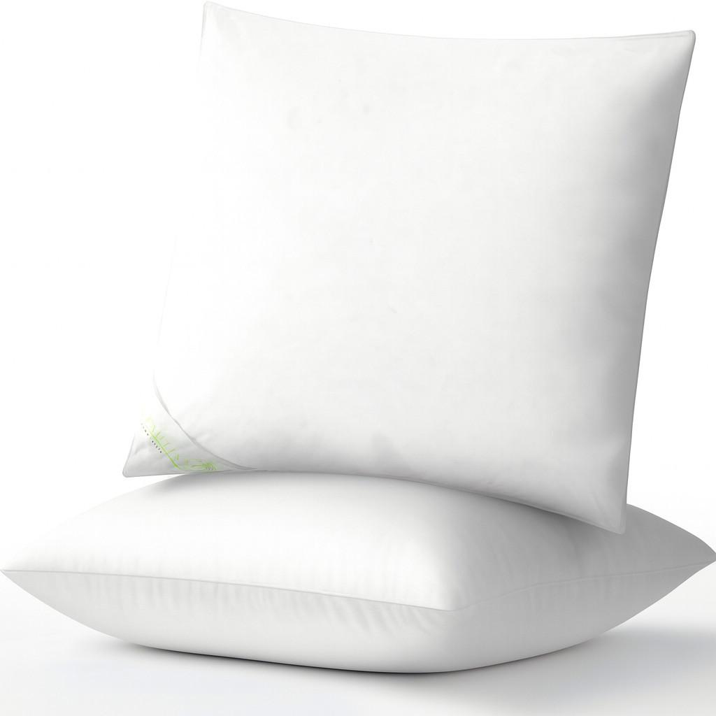 KOPFKISSEN BeauNuit FK 80x80cm Weiß (2tlg) - Weiß, Textil (80/80cm) - Beautissu 