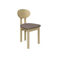ESSZIMMERSTUHL Divo III - Hellbraun/Sonoma Eiche, Holz/Textil (47/85/48cm) - MIRJAN24