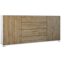 SIDEBOARD Santo Eiche Evoke - Eiche San Remo, Holzwerkstoff (166.5/75.5/35cm) - Vladon