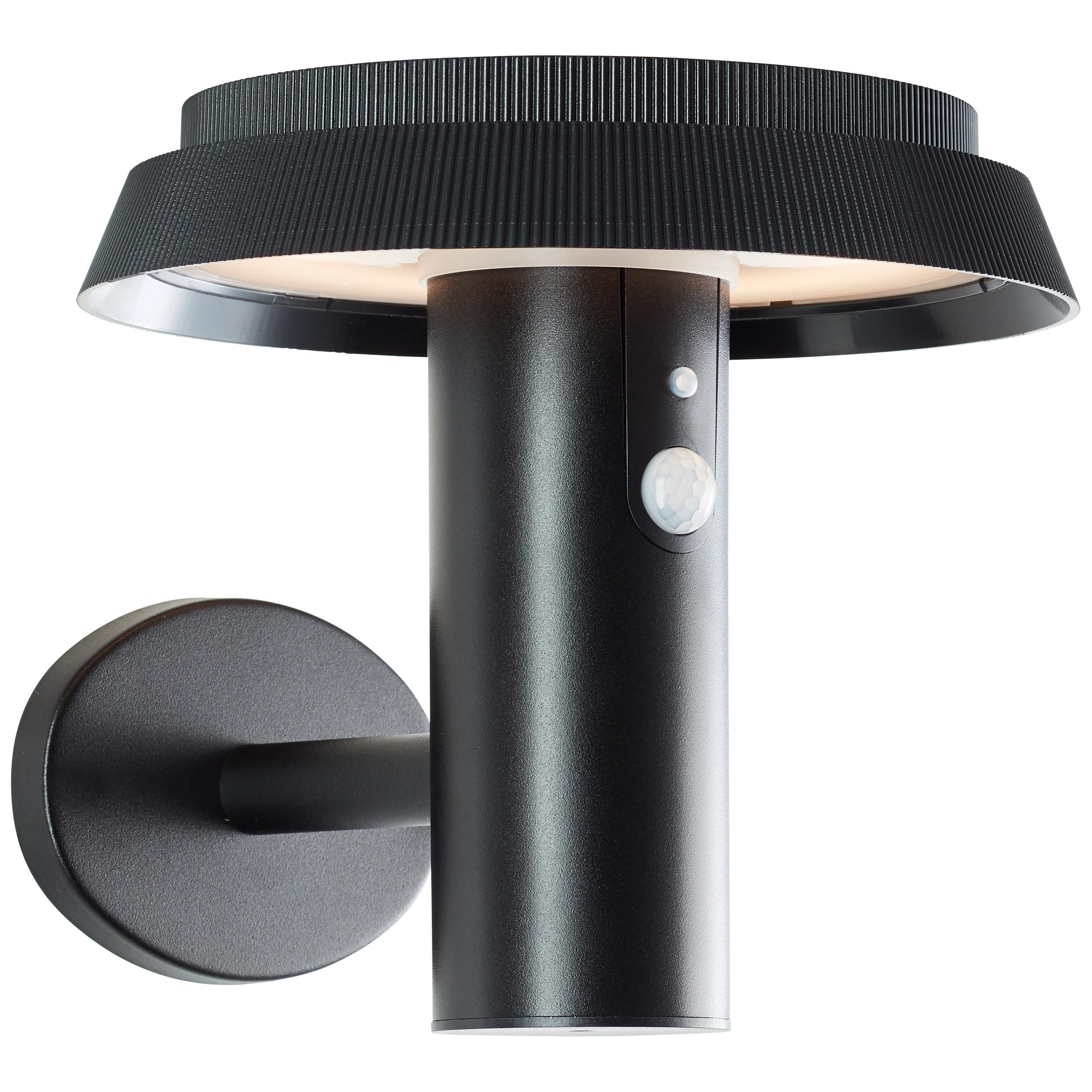 AUSSENWANDLEUCHTE Alvero G40430/06 - Schwarz, Metall (20/21/18.2cm) - Brilliant