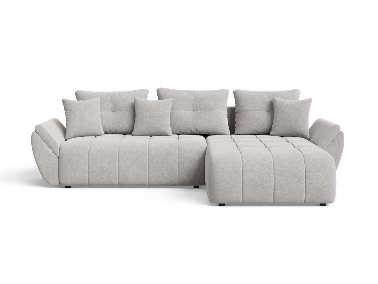 ECKSOFA Decor Grau - Grau, Holz/Textil (263/190cm) - Graingold
