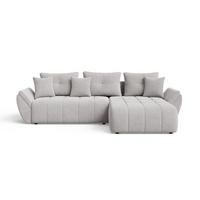 ECKSOFA Decor Grau - Grau, Holz/Textil (263/190cm) - Graingold