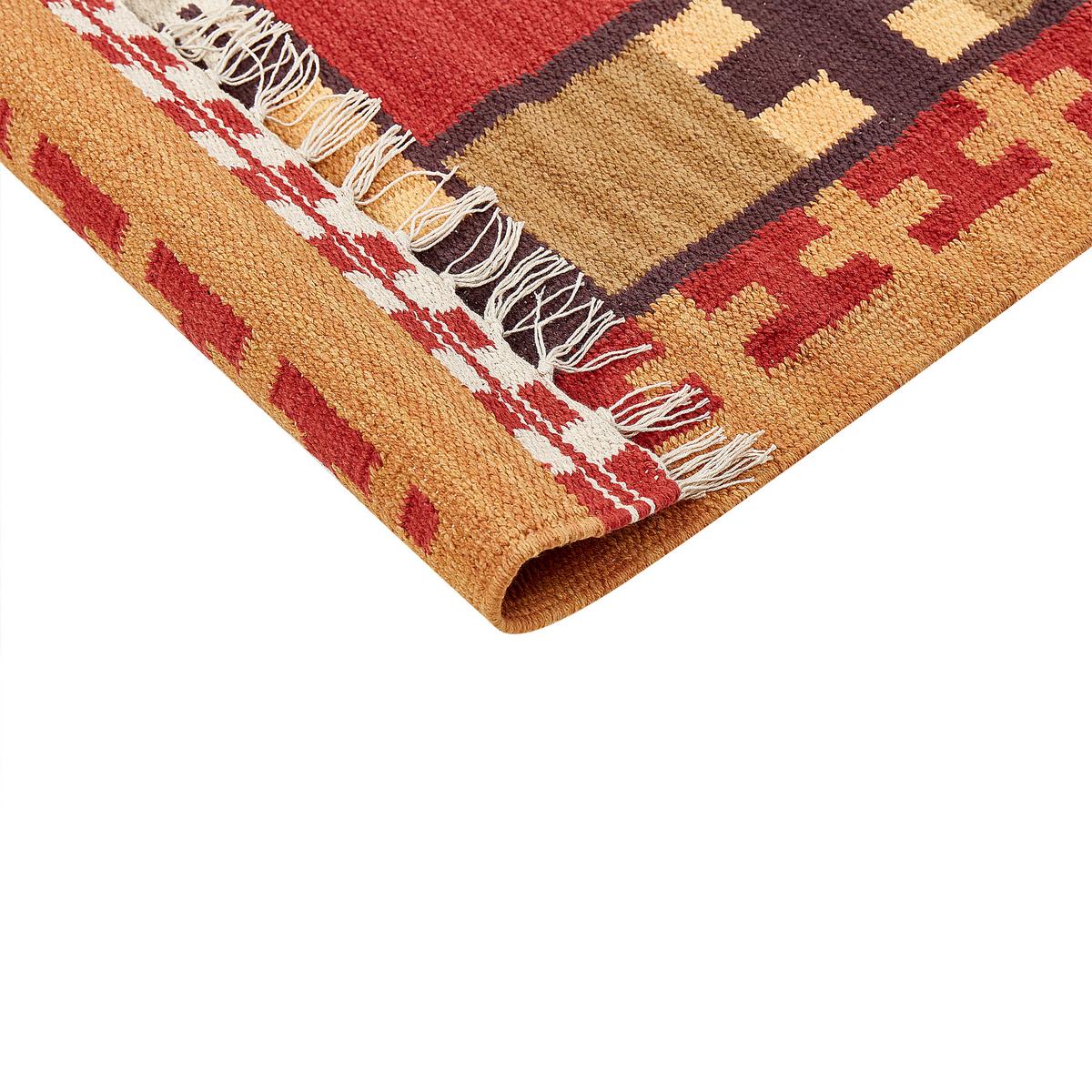 KELIM-TEPPICH Parakar 230/160 cm - Multicolor, Textil (160/230cm) - Beliani