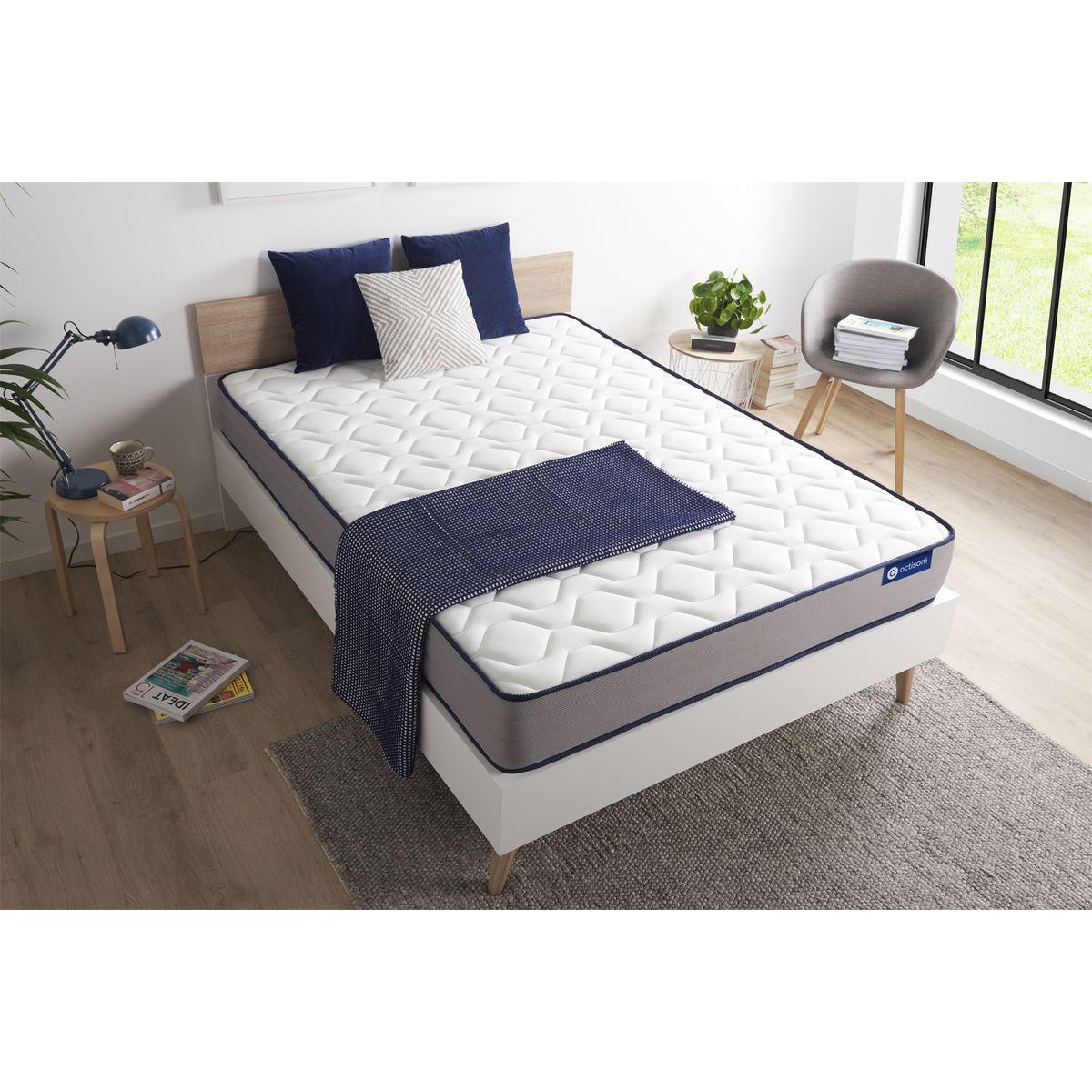 MATRATZE Actilatex form Latex und Memory-Schaum 80 x 200 cm h3 - Weiß, Textil (80/200cm) - ACTISOM